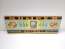 Vintage Pinball Backglass Bumper Game Complet...