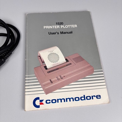 COMMODORE COLOR PRINTER PLOTTER VIC-1520 - Photo 12/19