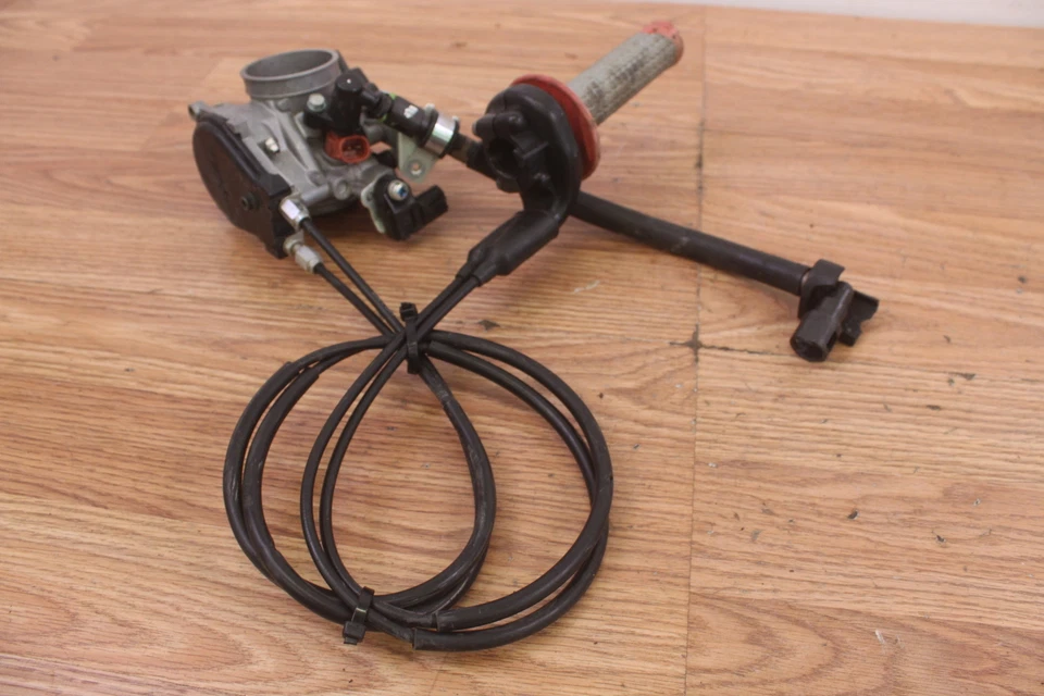 Honda CRF450R 2014 conjunto de carrocería del acelerador con TPS - inyector y sensores Foto 4 de 4