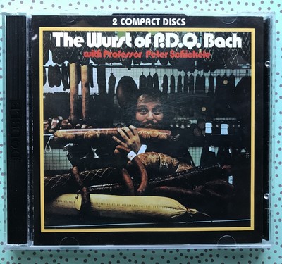 P.D.Q. Bach THE WURST OF  2 disc cd