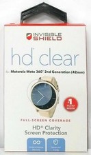 Zagg InvisibleShield HD Clear Motorola Moto 360 42mm 2ND GEN Screen Protector