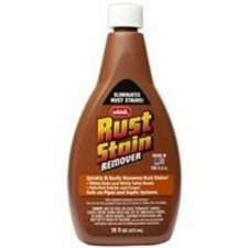 Whink Rust Stain Remover 16 Oz Liquid for White Sinks Toilets Fabrics