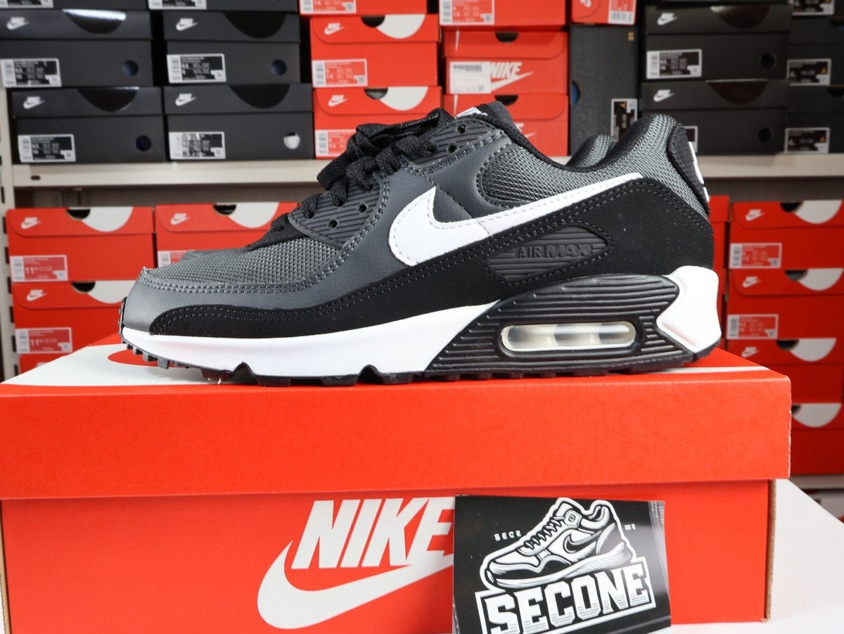 Nike Air Max 90 シューズ US 7.5 Size 7.5 - Nike Air Max 90 Low Black White for sale online