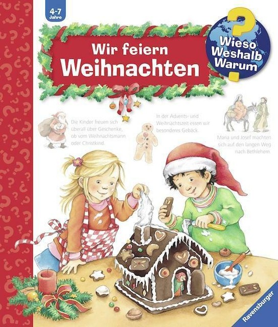 WIESO WESHALB WARUM 34: Wir feiern Weihnachten ►►►UNGELESEN ° mit Klappen °