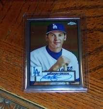 Shawn Green 2021 Topps Chrome Platinum Anniversary #PA-SHG Base Auto Dodgers