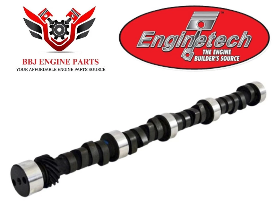 Árbol de levas plano Chevrolet GMC 283 307 327 350 400 5.0 5.7 SBC Enginetech Foto 3 de 3