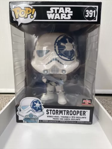 Funko Pop Star Wars Art Series Blue 10" Stormtrooper #391 Target Exclusive *NEW*