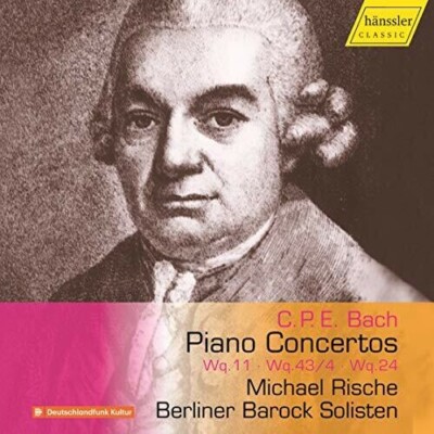 Piano Concertos by Bach, C.P.E. / Rische / Berliner Barock Solisten (CD, 2020)