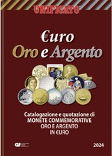 UNIFICATO 1 CATALOGO MONETE EURO IN ORO E ARGENTO 2024 NUOVO
