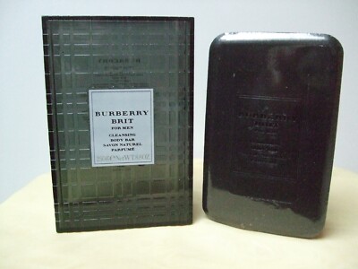 BURBERRY BRIT- FOR MEN,  BODY BAR  SAVON  NATUREL PARFUME, 250 g, OVP, Rarität