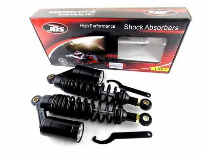 HARLEY DAVIDSON VRSCF V-ROD MUSCLE 13 INCH JBS NITROGEN SHOCK ABSORBERS BLK