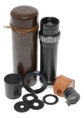 Lentes de câmera vintage Tamron Telefoto