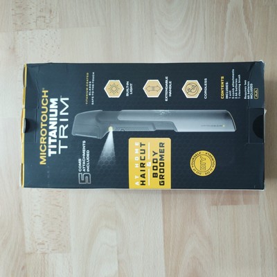 MICROTOUCH Micro Touch Titanium Trim Haarschneider grey