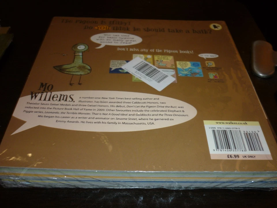 NEW Sealed Pigeon Series 7 Book Set by Mo Willems - Image 4 of 4