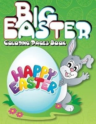 Big Easter Coloring Pages Book Paperback Lilt Kids Coloring Books