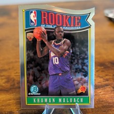 Bowman 2025 Chrome Rookie Favorites Khaman Maluach Phoenix Suns #RY-10
