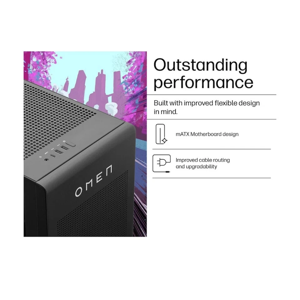 OMEN 35L Intel Core Ultra 7 265K 32GB 1TB SSD+1TB HDD Win 11 H RTX 5070 PC - Image 3 of 4