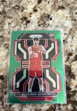 2021-22 Panini Prizm - Alperen Sengun #318 Green Prizm (RC)