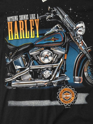 #ad #ad Vintage 1996 Harley Davidson Nothing Sounds Like A Harley USA Size XL Rare NOS $54.95