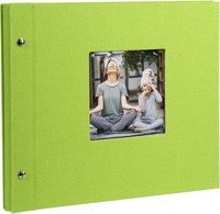 Goldbuch Schraubalbum Bella Vista GrüN 30X25 Cm WeißEr Fotokarton