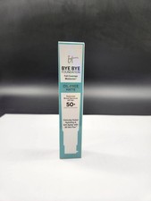 MSRP 47 It Cosmetics Bye Bye Foundation OilFree Matte SPF 50 Sunscreen - LIGHT
