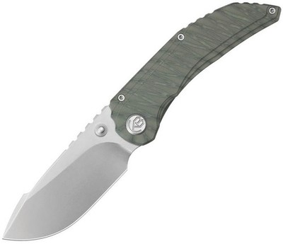 KB Knives Snorri Framelock Flame Red Folding Knife