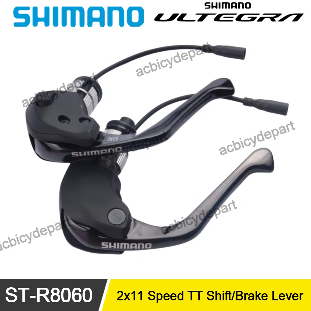 る*い様 SHIMANO Ultegra ST-R8060 Shimano Ultegra Di2 ST-R8060 2x11 Speed TT Shifter Brake Lever For
