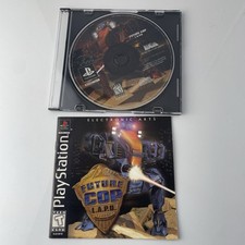 Future Cop: L.A.P.D. (PlayStation 1 PS1) , Disc And Manual Only Mech Shooter