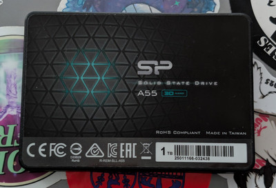 Silicon Power Ace A55 1TB 2.5'' SATA III 3D NAND SSD SP001TBSS3A55S25 TESTED