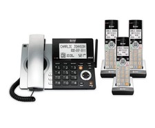 New CL84307 6.0 Expandable Corded Cordless Phone w/ SmartCall Blocker