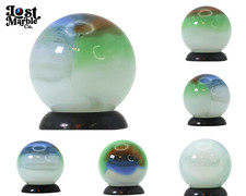 5/8" Vitro Agate Tri-Lite Marble beautiful colors NM