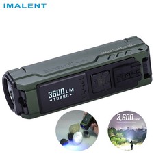 IMALENT BL50 3600 Lumen EDC Flashlight USB-C Rechargeable LED Pocket Torch Green