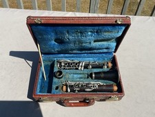 Noblet Paris Vintage Wooden Clarinet with Case