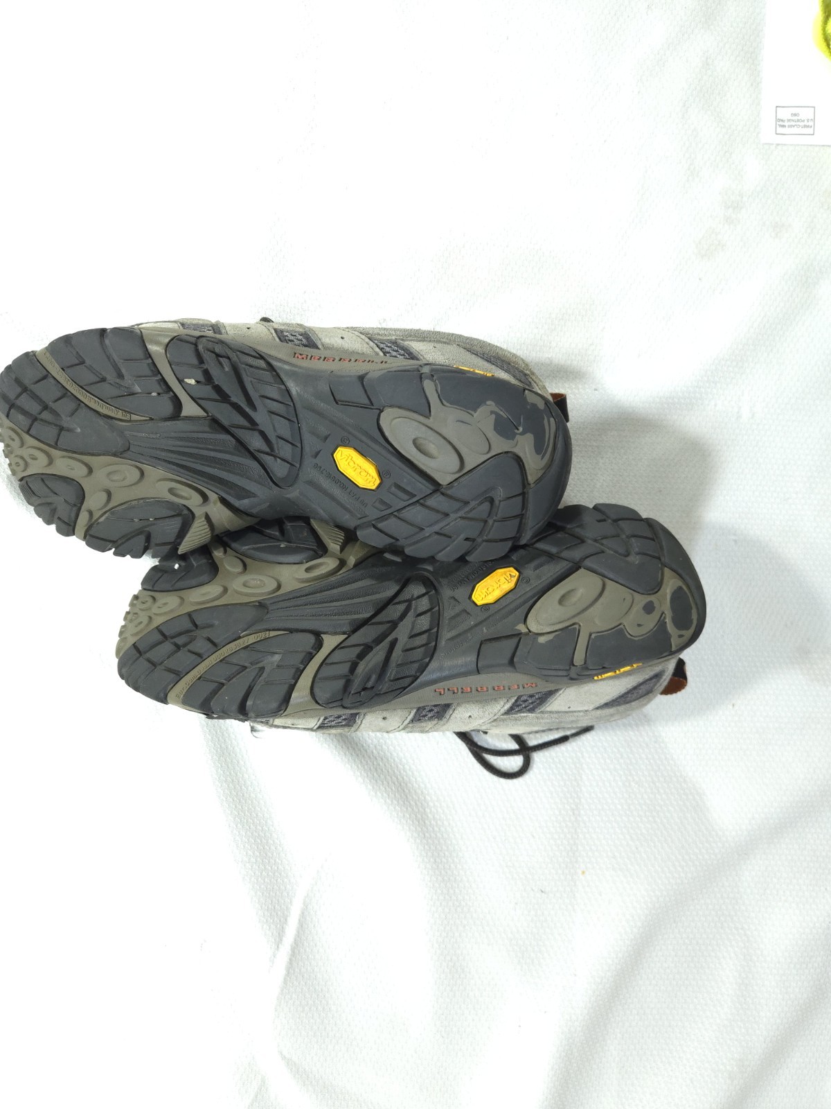 Scarpe da trekking uomo Merrell stivali Moab 3 Beluga taglia 12 Dry Select Vibram