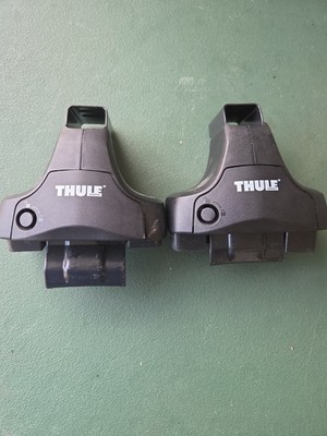 THULE 480R RAPID TRAVERSE FOOT PACK COMPLETE Pair Set Of 2