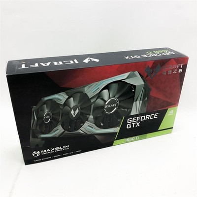 MAXSUN GeForce GTX 1660 Ti iCraft 6GB 192-Bit GDDR6 Gaming Video Grafikkarte