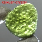26Ct Moldavite Genuine Raw Meteorite From Czech Republic PICcertificate