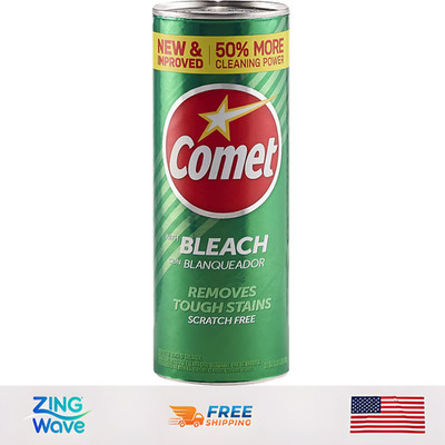Comet with Bleach Powder All-Purpose Cleaner  21-oz Deodorizer Stain Remover