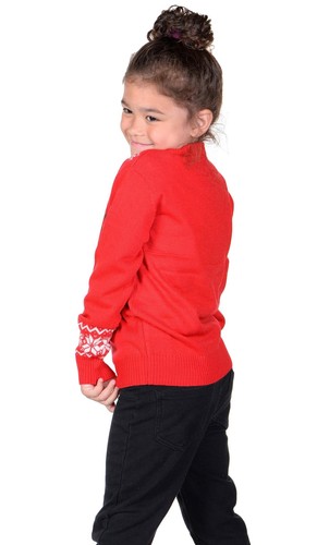 KESIS Children Happy Rudolph Ugly Christmas Sweater 2Y - Picture 8 of 8