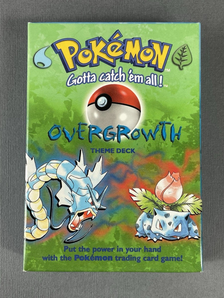 ポケモンカード　US版テーマデッキ「OVERGROWTH」 Pokemon Overgrowth Theme Deck (Box Only) Pretty Clean Box | eBay