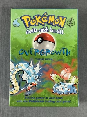 Pokemon Overgrowth Theme Deck (Box Only) Pretty Clean Box | eBay