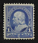 CKStamps: US Stamps Collection Scott#247 1c Franklin Mint NH OG