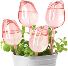 Premium Glass Plant Watering Bulbs - Automatic Self-Watering Globes for Indoor &