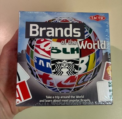 Brands of the World Tactic Trivia Game ''Take a Trip Around the World and Learn''