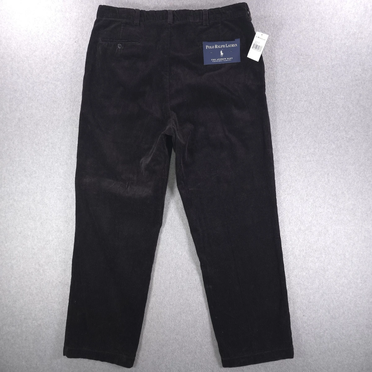 パンツ Ralph Lauren 90s BLACK corduroy pants Polo Ralph Lauren Corduroy Black Pants for Men for sale | eBay