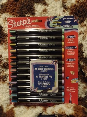 Sharpie Creative Markers Earth Tones No Bleed Through