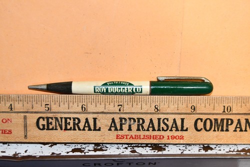 Vintage Mechanical Pencil Roy Dugger Contractor Corpus Christi Texas Clarkwood