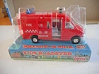 Carven City Autos Kids Roadster Fire Services Van on base plastic cover
