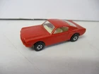 Matchbox Lesney Superfast SF8 Ford Mustang- ORANGE-RED, ivory interior, loose