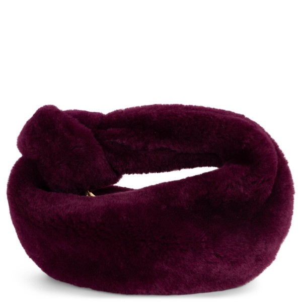 73290 authentische BOTTEGA VENETA Mystic Purple 2021 MINI JODIE SHEARLING Tasche